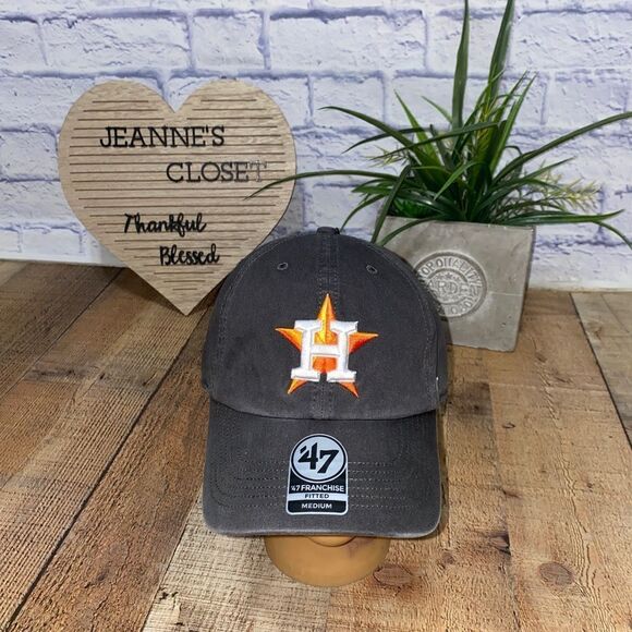 47 BRAND Houston Astros fitted Hat - Picture 1 of 6